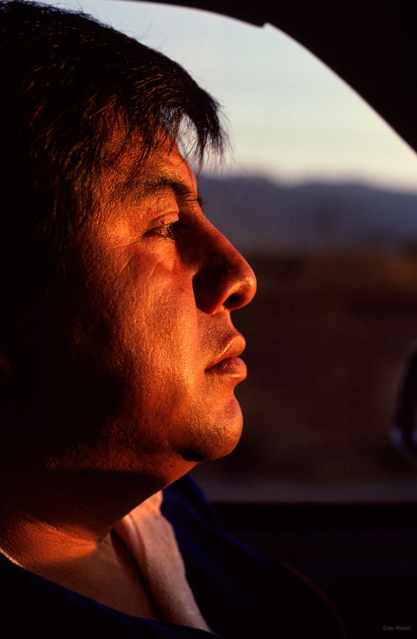 Profile of Man Side Lit, Oaxaca