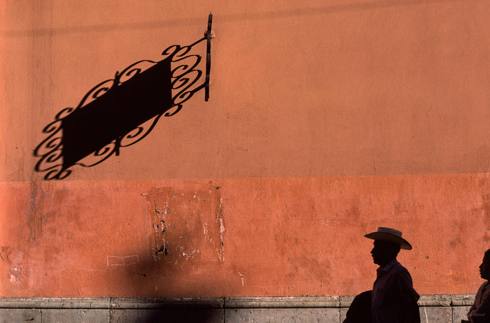 Shadow of Sign and Man, Oaxaca