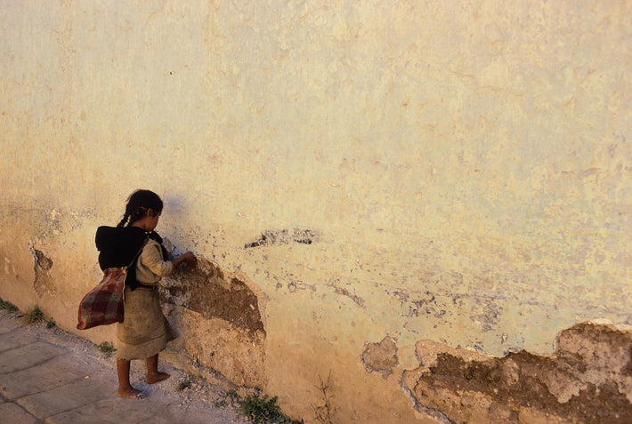Girl at Wall, San Cristobal