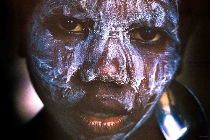 Close-up Head with Spoon, Liberia