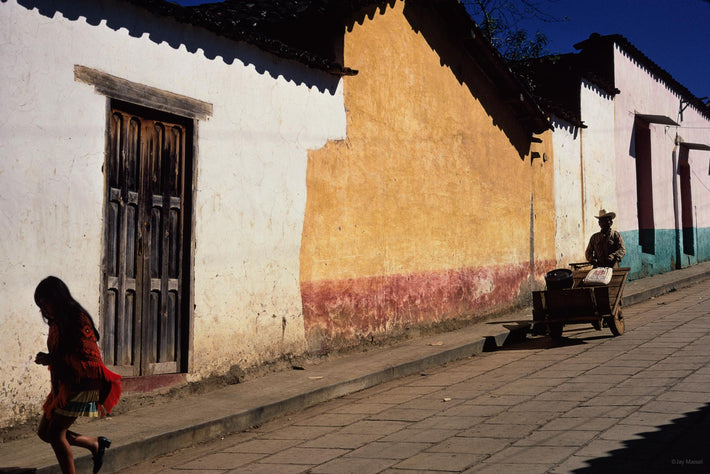 Man with Cart, San Cristobal