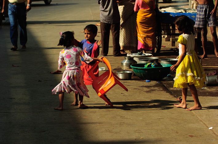 Girl, Boy Fighting #1, Mumbai
