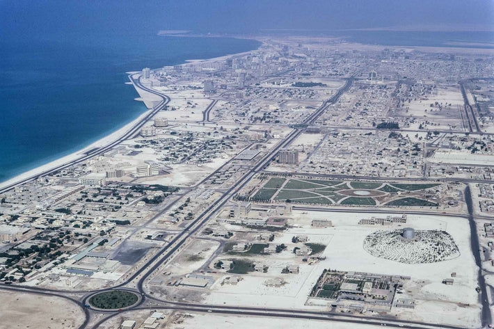 Aerial of Abu Dhabi