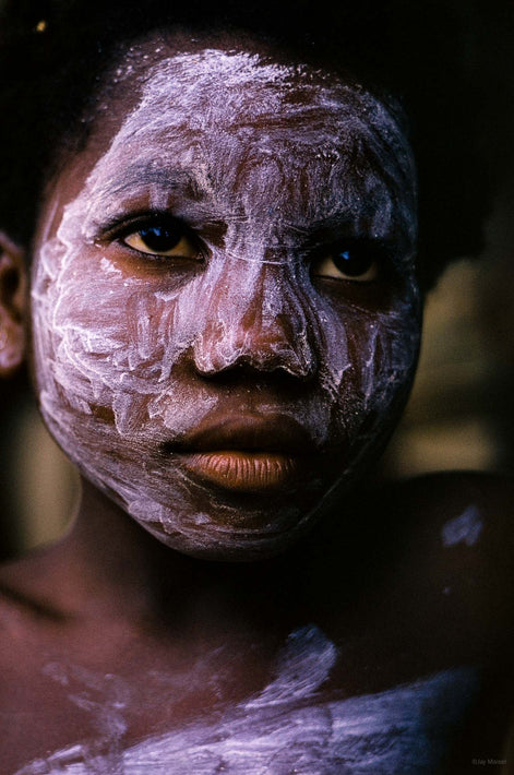 Head Only Painted Face, Liberia