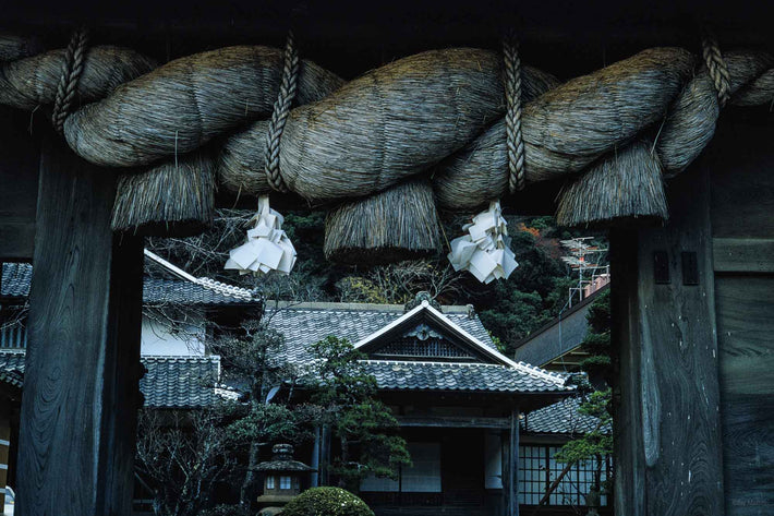 Giant Rope in Entryway, Japan