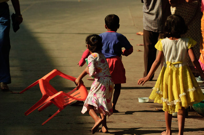 Girl, Boy Fighting #2, Mumbai