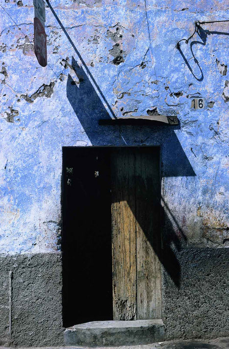Wall with Diagonal Shadow, Mexico