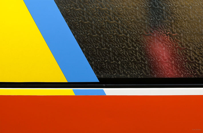 Yellow, Blue, Red, Bus, Unknown Locale, Italy