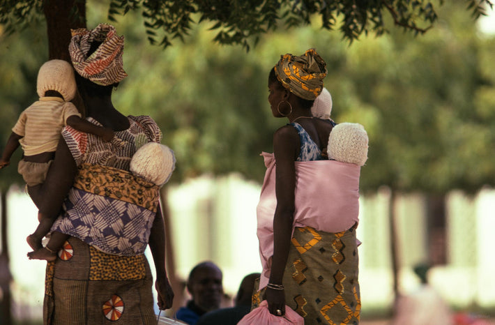 Two Mothers with Children, Senegal