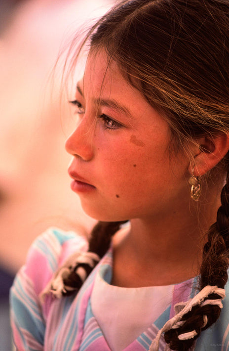 Young Girl, Profile View, Oaxaca