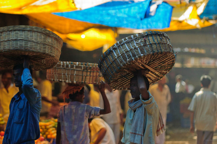 Baskets on Heads, Mumbai