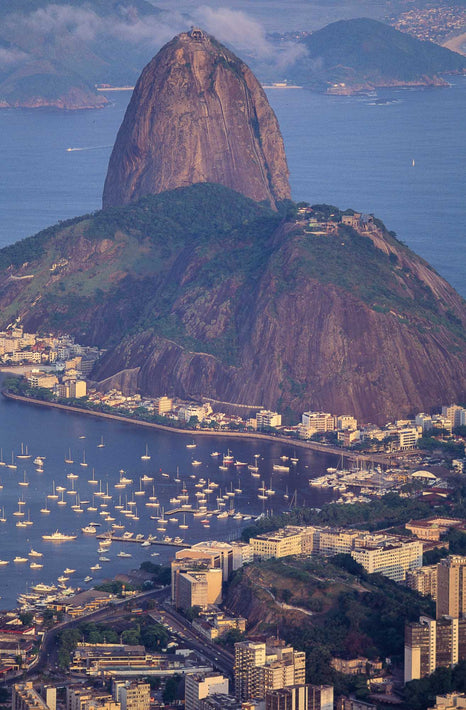 Telephoto View of Sugarloaf Mountain from Mount Corcovado, Rio de Janeiro