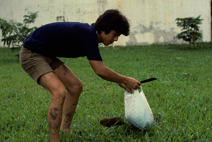 Young Man with White Bag, Singapore