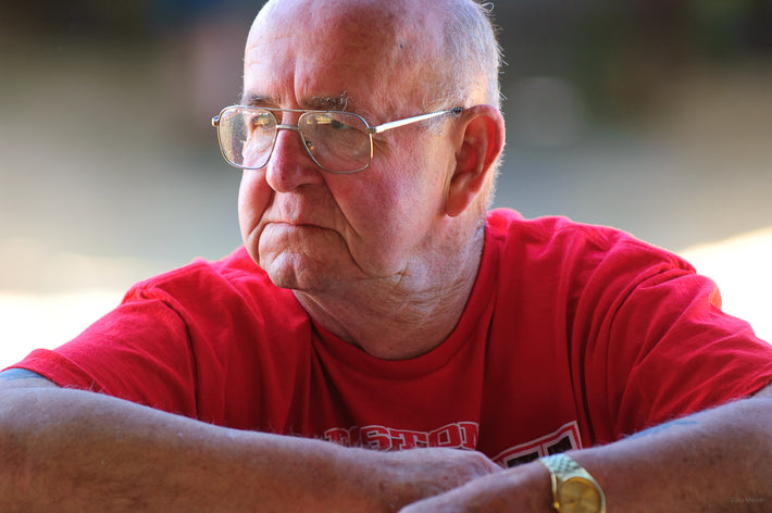Man in Red, Maine