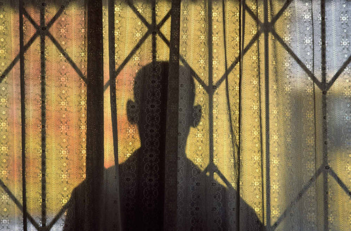 Man, Silhouette, Curtain, Jamaica
