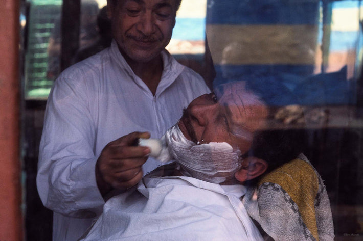 Man Being Shaved, Egypt