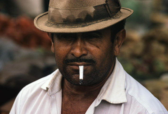Man with Fedora and Cigarette, São Paulo