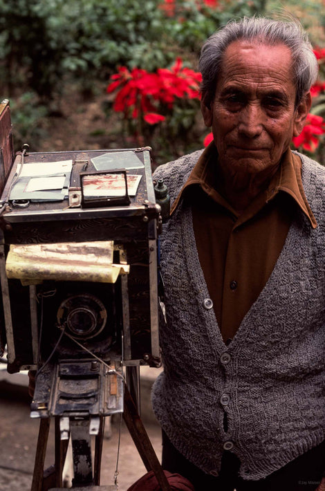 Man with Camera on Tripod, Oaxaca