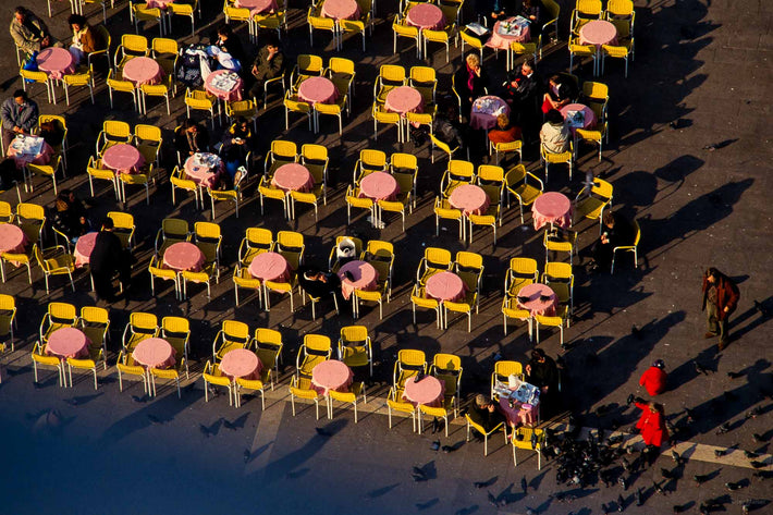 Details, Chairs, Tables, People, Piazza San Marco, Venice