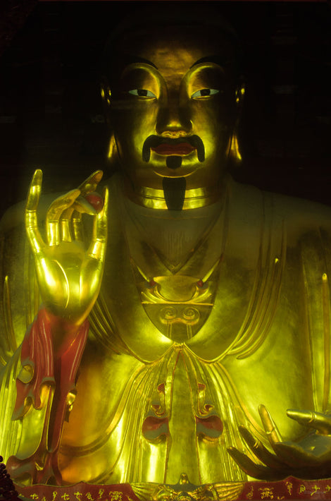 Gold Buddha Figure, Shanghai