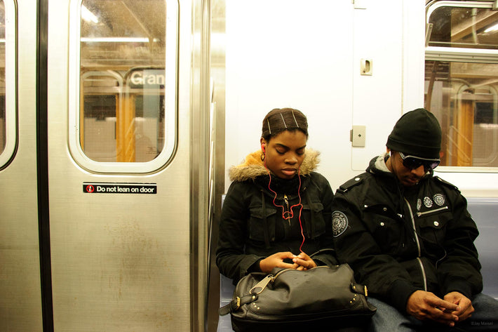 Two on Subway, NYC