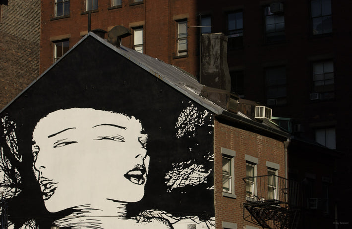 House with Graffiti, NYC