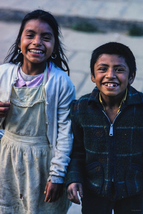 Two Smiling Children, Colombia