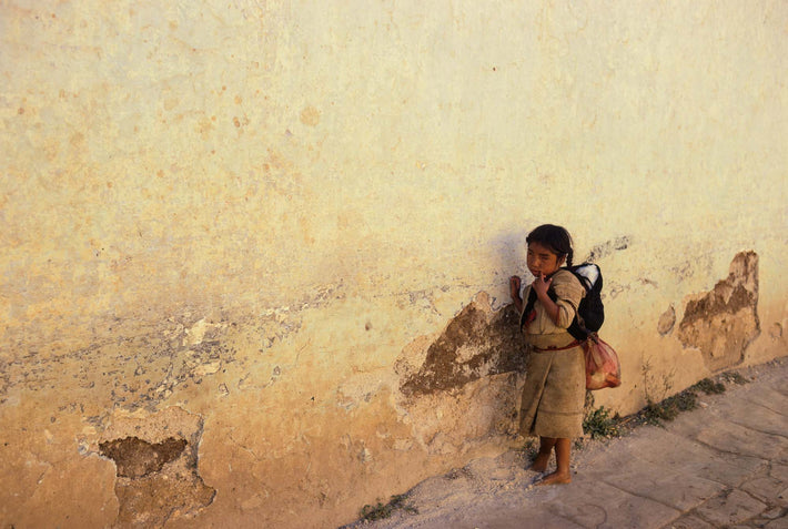 Young Kid and Wall, Oaxaca
