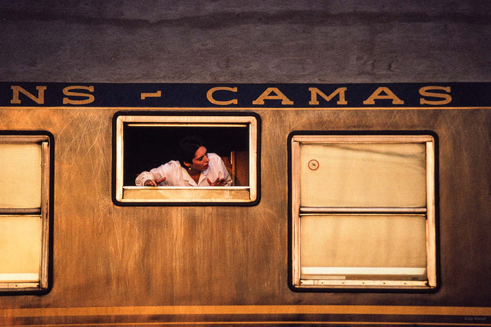 Train with Woman Looking Out, Spain