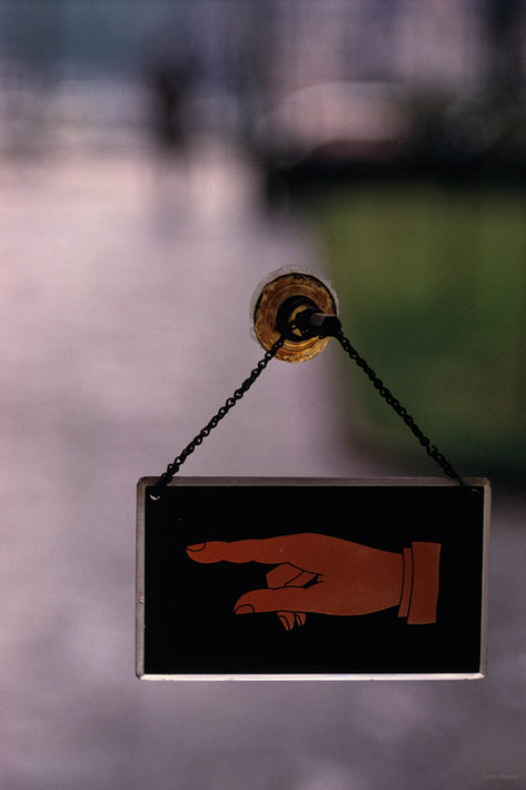Sign of Hand on Door, Milan