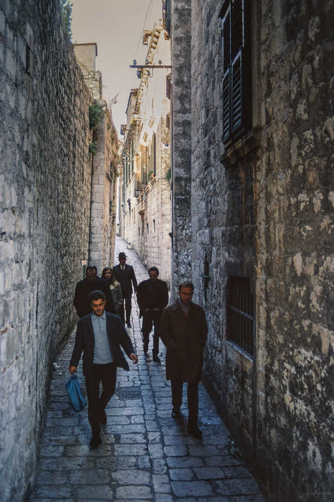 Six People, Narrow Alley, Dubrovnik
