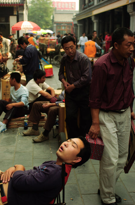 Man Asleep, Beijing