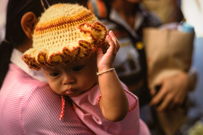 Child in Knitted Hat, Bangkok