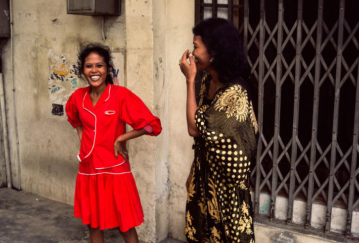 Two Women Laughing, Jakarta
