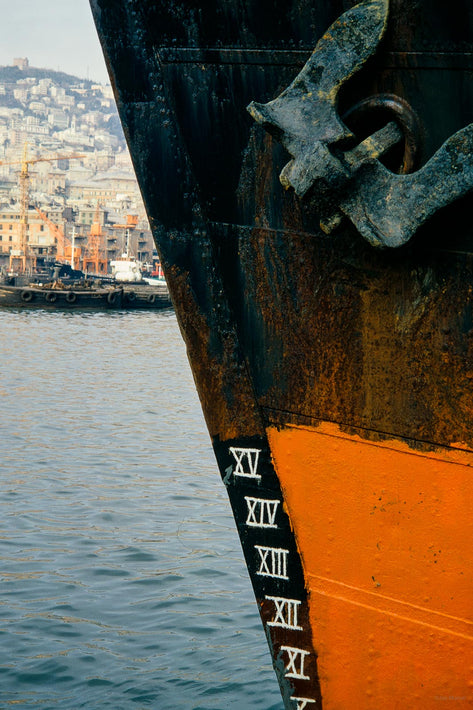 Ship Prow, Genoa, Italy