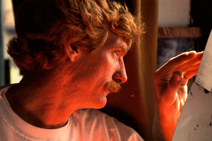 Rick Anwyl Looking Out Window, Spain