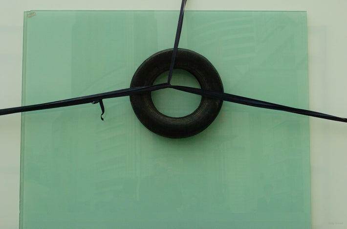 Glaziers Truck, Rubber Tire, Shanghai