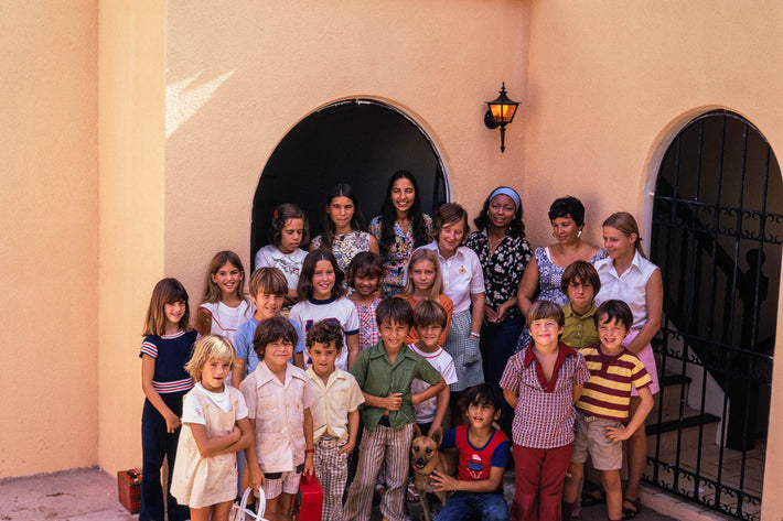 Group of School Class, Puerto Rico