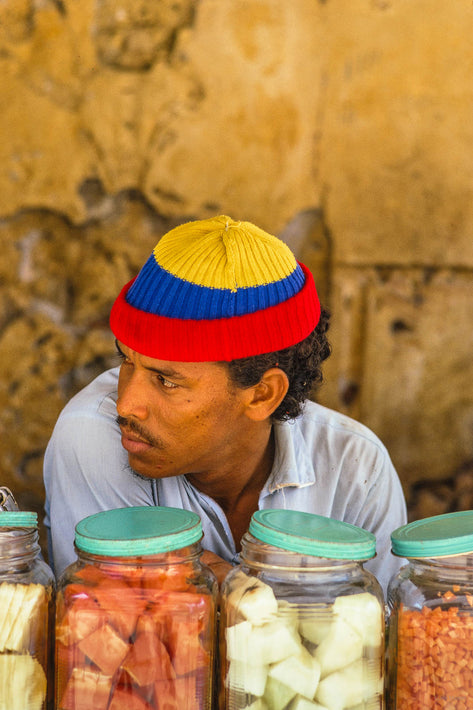 Man with Cap and Jars, Colombia