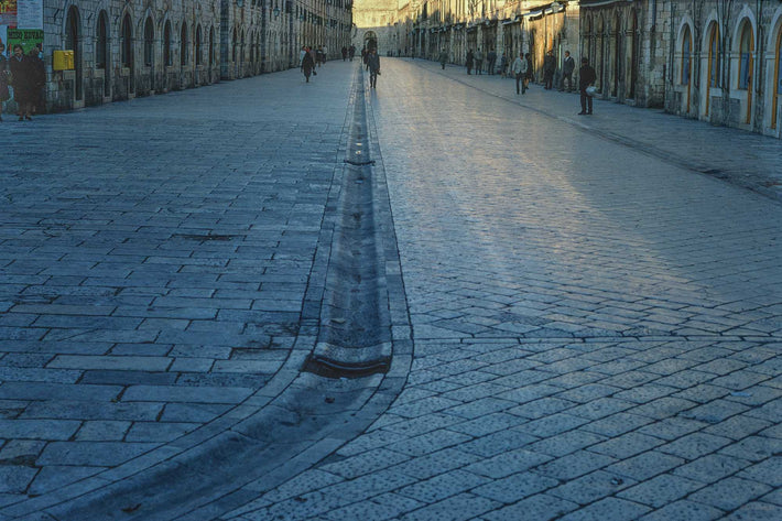 Main Street, Small Figures in Distance, Dubrovnik