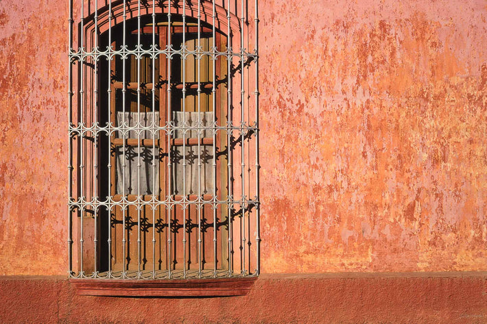 Wall, Grille on Window, San Cristobal