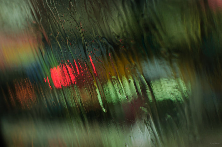 Abstract, Wet Window, Shanghai