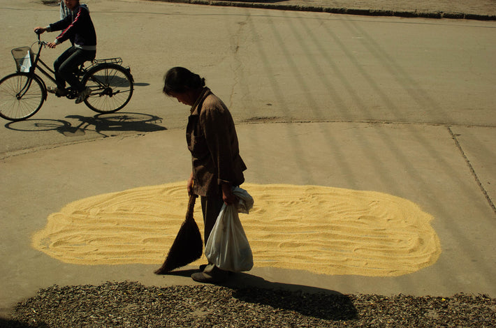 Woman Sweeping Grain, Pingyao