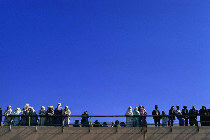 Many People at Railing, Abu Dhabi