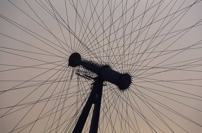 Spokes of Ferris Wheel, London