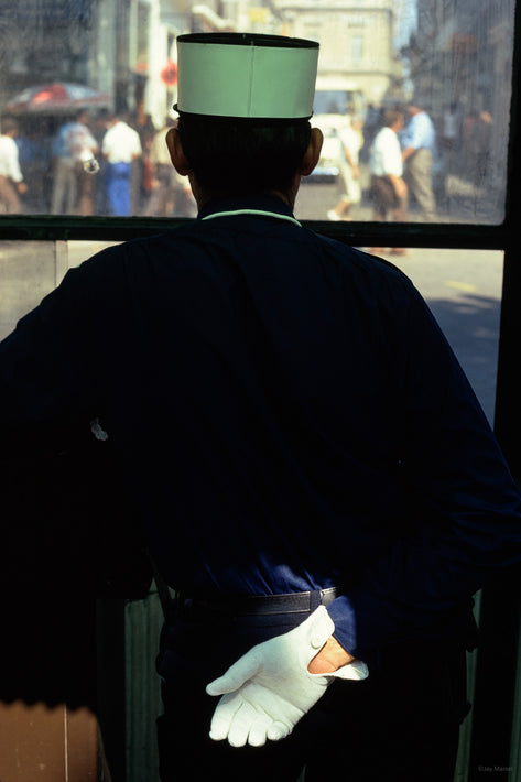 Policeman, Hand Behind His Back, France