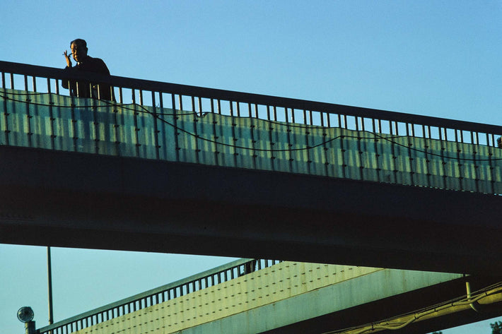 Man on Overpass, Tokyo