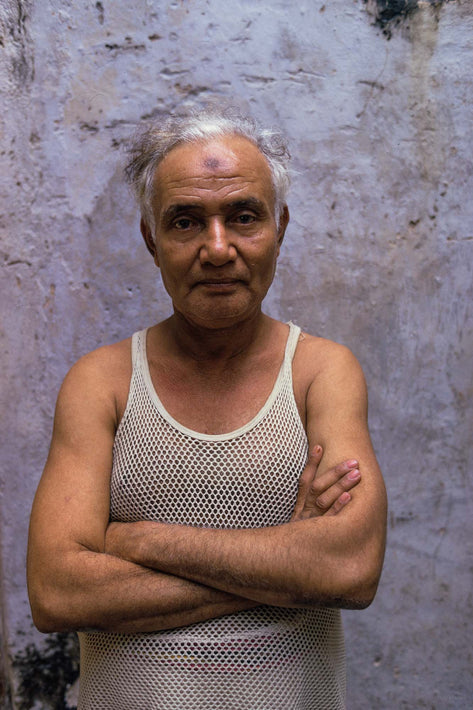Man in Undershirt, Lamu, Kenya