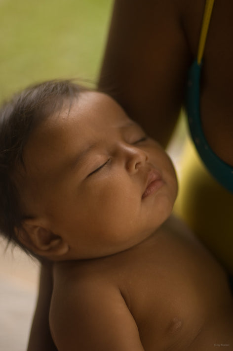Sleeping Baby, Amazon, Brazil