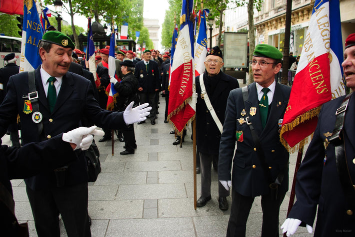 Men with Flags, Paris
